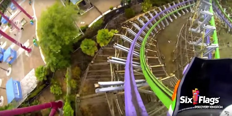 POV Video of the Joker at SF Discovery Kingdom!