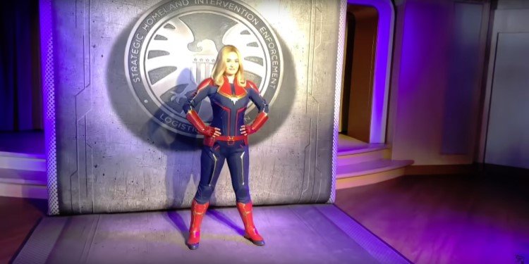 Disney Cruise Lines Introduce Capt. Marvel!