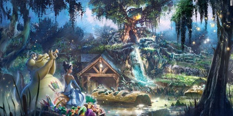 Princess & the Frog Coming to Splash Mountain!