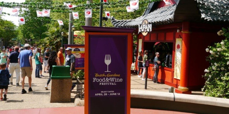 Food & Wine Festival at Busch Gardens!