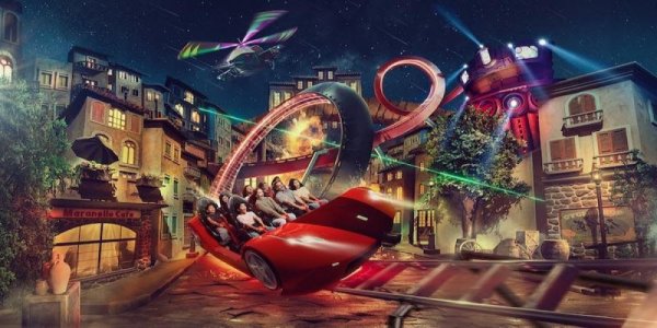 New Coaster Opens at Ferrari World on January 12th, 2023!