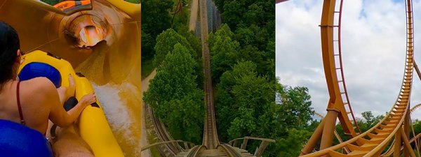Every Roller Coaster at Holiday World!