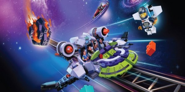 Explore Space at LEGOLAND Florida on Galacticoaster!